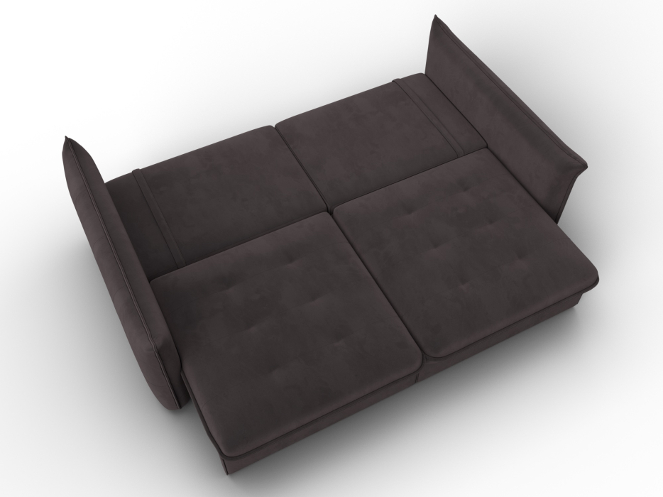 Диваны еврокнижки, Диван прямой Лига-100 НПБ, велюр SEVEN