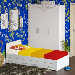 Спальный гарнитур № 1 Стандарт с кроватью 900 с ящиками