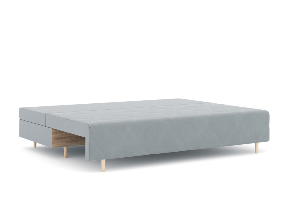 Диваны еврокнижки, Диван-кровать Милли без подлокотников, велюр