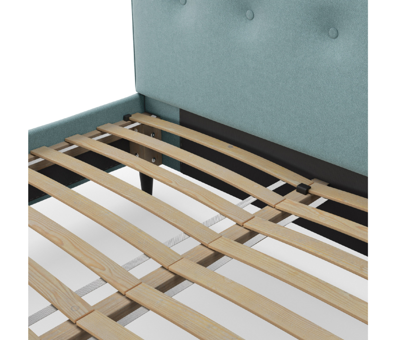 Кровати 140 см, Кровать Дримс 140х200 с кроватным основанием, велюр