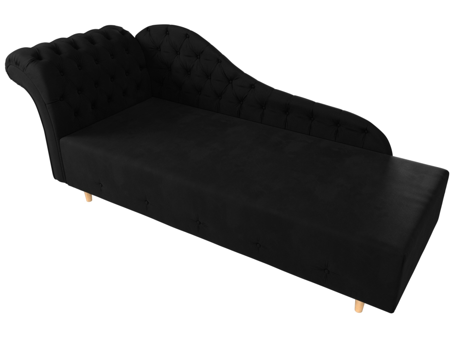 Кушетка диван, Кушетка Камерон левая, микровельвет 