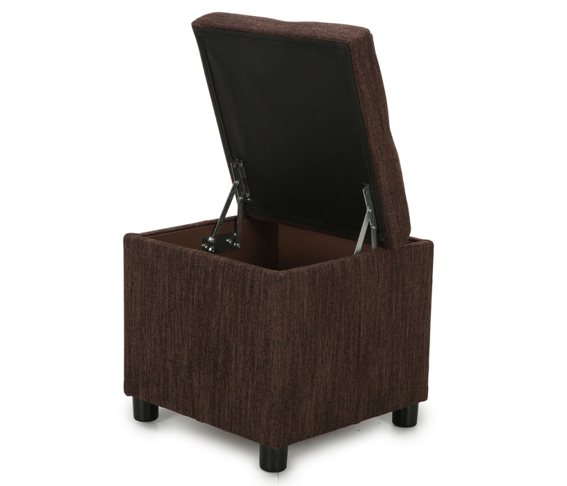 Пуф в прихожую, Пуф Квин 510*510, рогожка