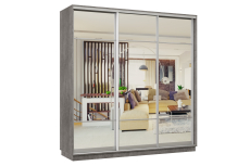 Шкафы-купе 3-х дверные, Шкаф-купе Премьер Лайт 33 (11;11;11) трехдверный