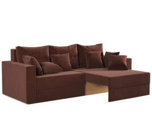 Диван-кровать еврокнижка Мэдисон 160, велюр