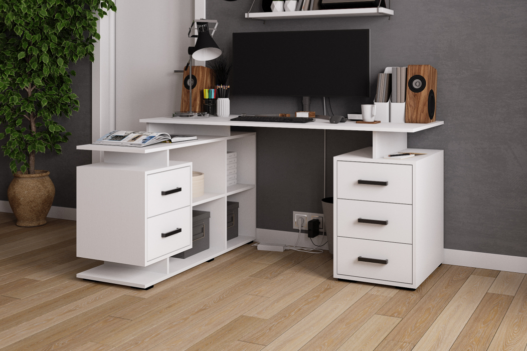 Угловые компьютерные столы, Компьютерный стол угловой СКМУ-3