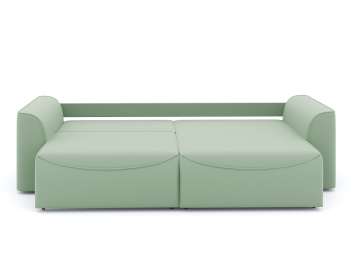 Диван-кровать угловой Рафаэль еврокнижка НПБ, велюр