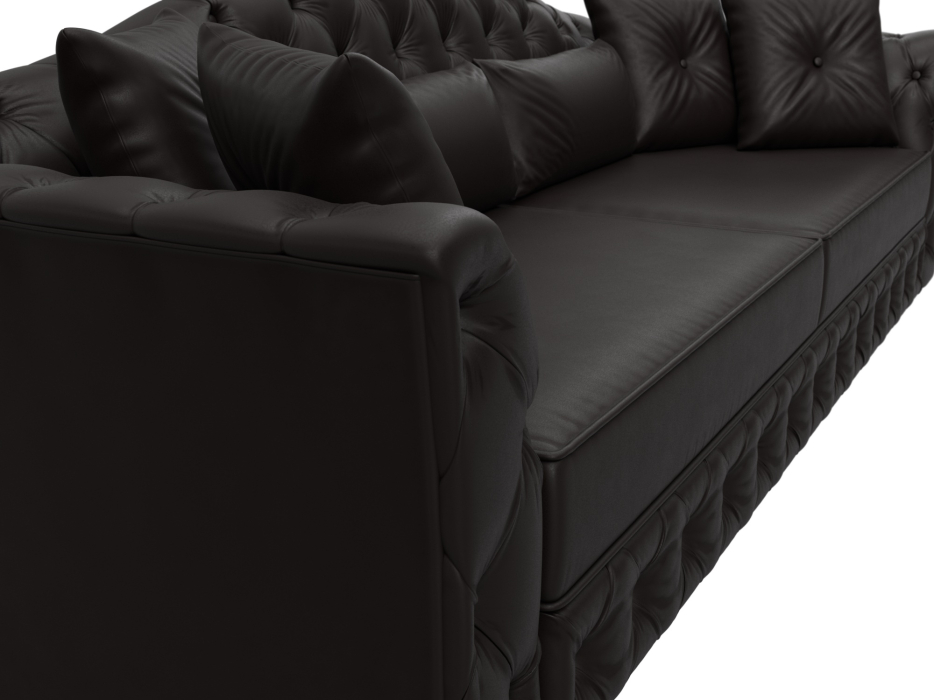 Диваны кровати со спальным местом, Диван прямой Артис, экокожа GRIFON