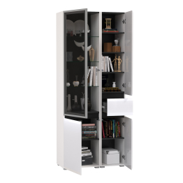 Набор шкафов Сидней - шкаф с ящиком и шкаф-витрин