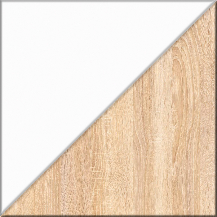 Прихожие, Модульная прихожая с зеркалом П-6-500 № 49 фрезеровка ромб