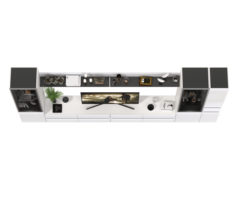 Стенки для гостиной, Сидней стенка комплектация № 110