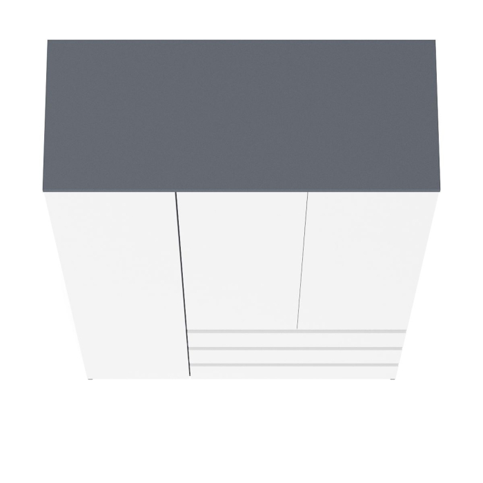 Шкафы распашные, Широкий шкаф-комод Мори МШ1200.1