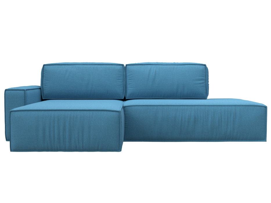 Диваны угловые в гостиную, Диван угловой Прага Модерн левый угол, рогожка Амур