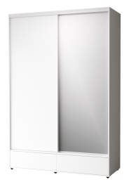 Шкаф-купе 2-дв  MOD 1600 зеркало/лдсп  (в2390*ш1600*г620)