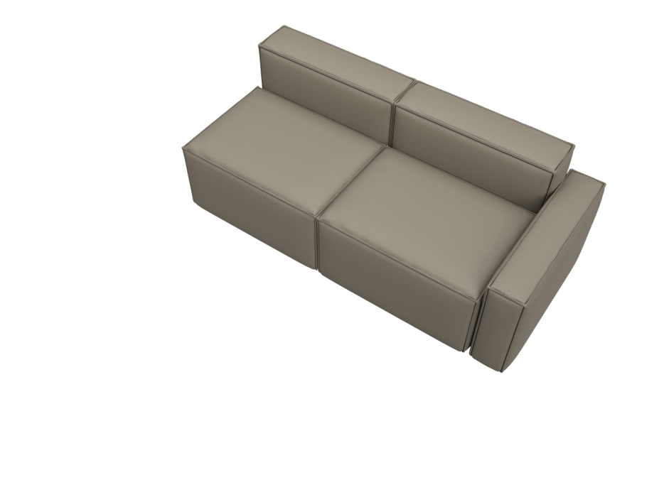 Диваны угловые в гостиную, Диван угловой модульный Лига-063 угол правый, экокожа GRIFON