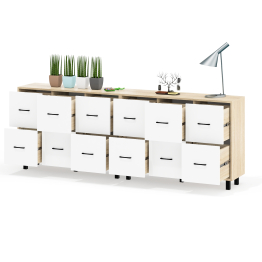 Комод РВК 127-1204 12-ть выдвижных ящика