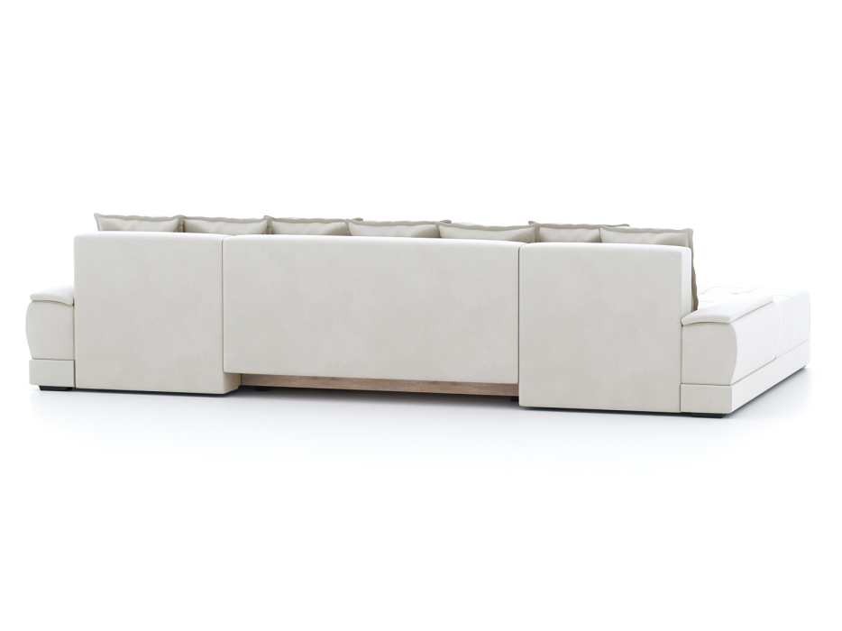 Диваны еврокнижки, Диван-кровать П-образный Нордвикс, велюр