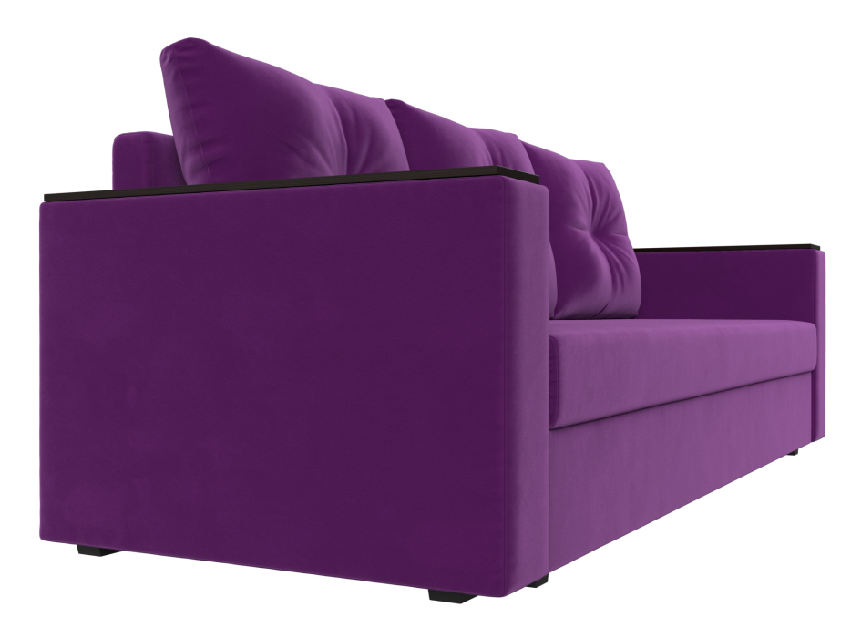 Диваны еврокнижки, Диван прямой Атланта без стола, микровельвет