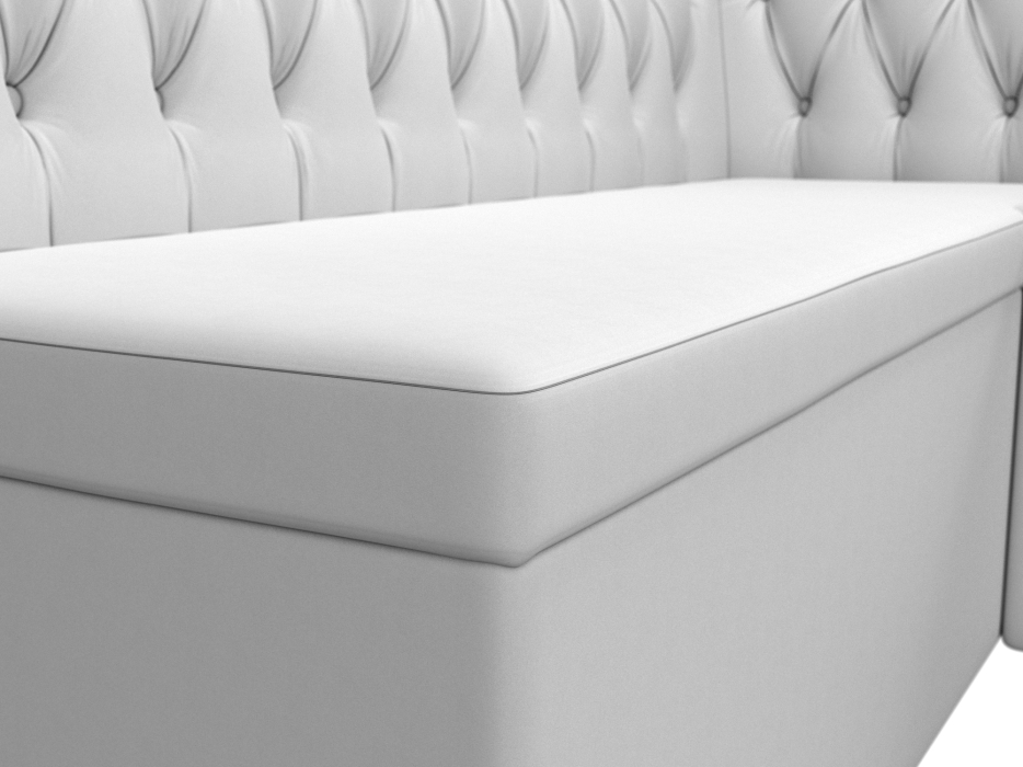 Диваны угловые кухонные, Кухонный угловой диван Мирта правый угол, экокожа