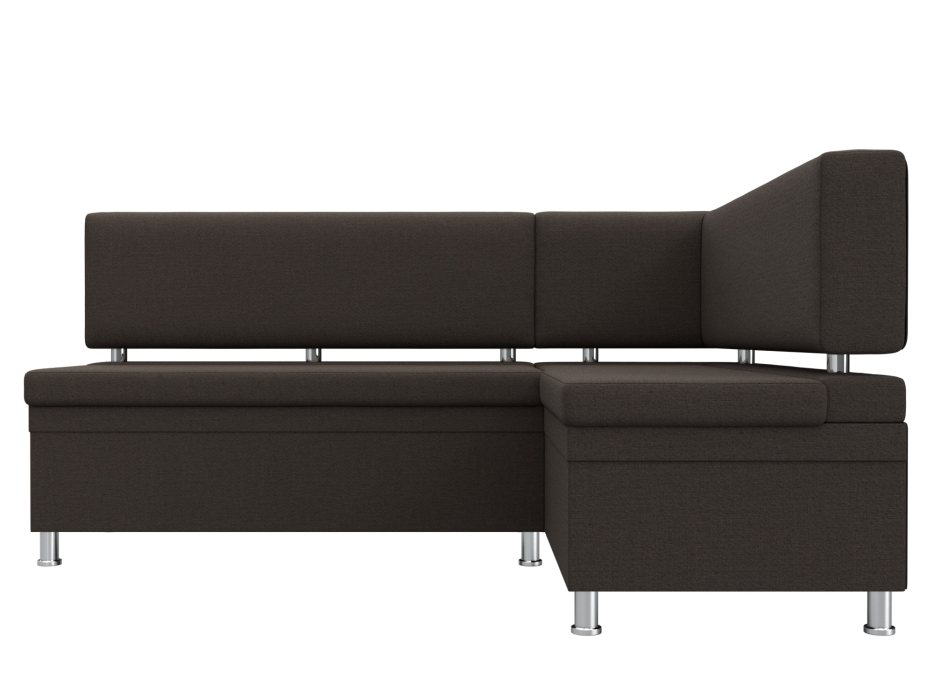 Кухонные уголки, Диван кухонный угловой Стайл правый угол, рогожка Амур