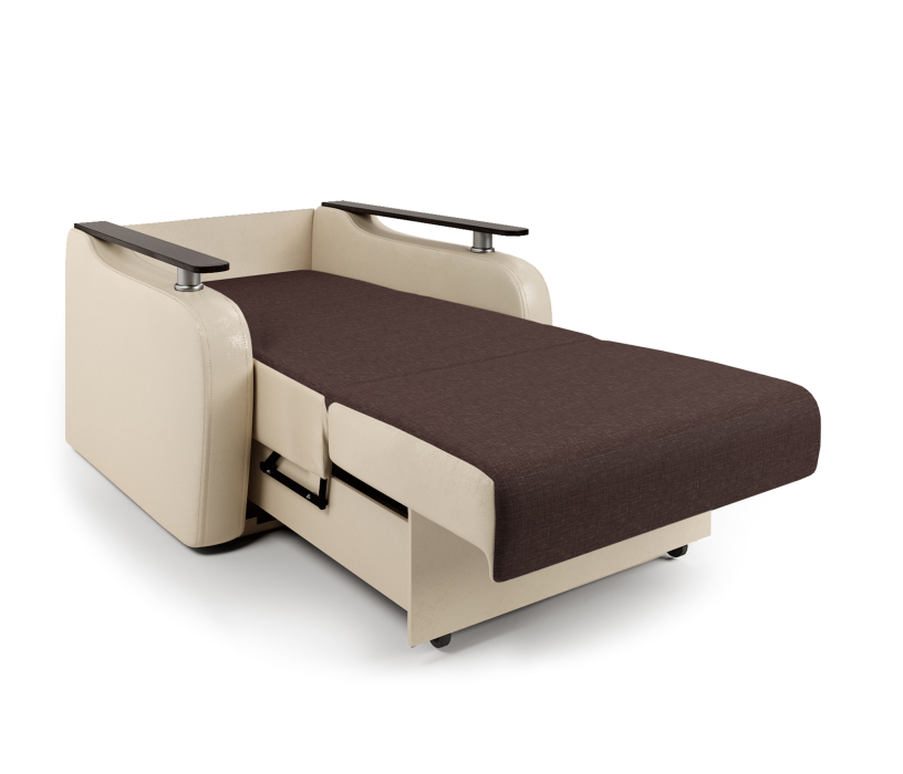 Кресла-кровати, Кресло-кровать Гранд Д, рогожка/ экокожа