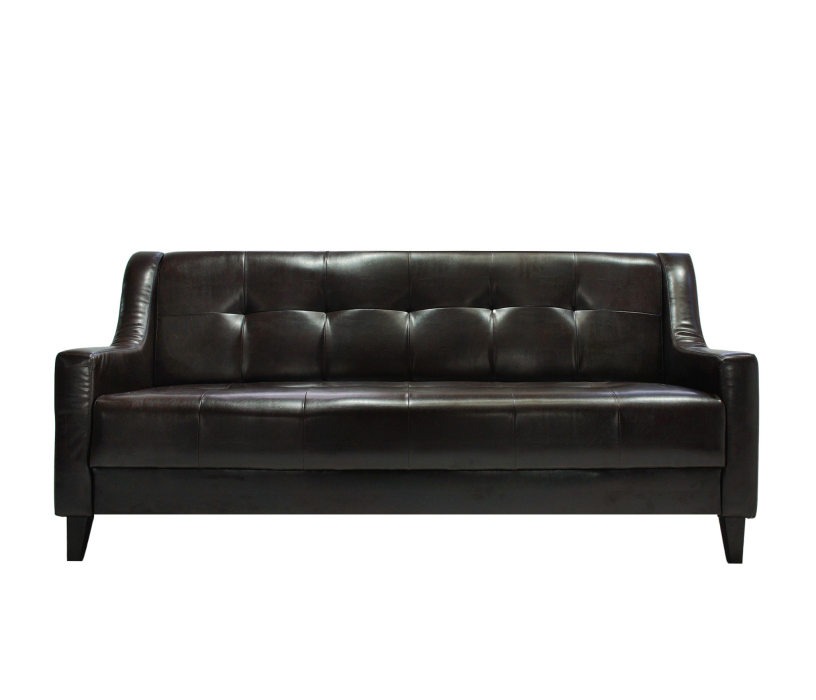 Диваны кровати прямые, Диван Денди, экокожа, без с/м