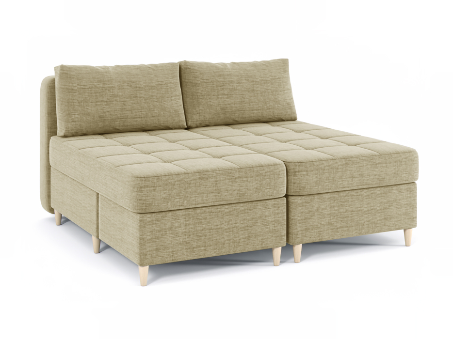 Диваны угловые в гостиную, Диван-кровать угловой Оливер 2 еврокнижка-трансформер, рогожка