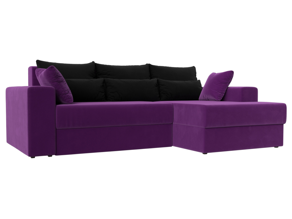 Офисные диваны, Угловой диван Майами правый угол, микровельвет