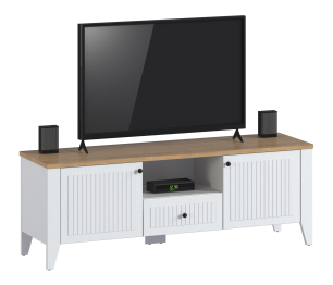 Набор для гостиной Монтана Белый Альпийский,Дуб Гамильтон/МДФ Дуб Белый