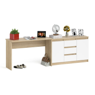 Домашние кабинеты, Письменный стол 1200 с комодом-тумбой МК-1200-3 Мори