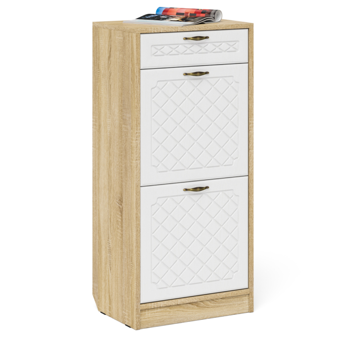 Прихожие, Мебель в прихожую П-6 № 30 МДФ фрезеровка ромб