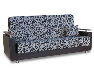 Диван-кровать Мелодия ДП №2 120, шенилл+ иск. Кожа