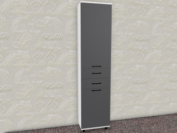 Модульная система Грейс Шкаф ШК-5045  Снежный Ясень