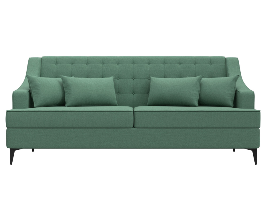 Дизайнерские диваны для гостиной, Диван кухонный прямой Марк, рогожка Амур