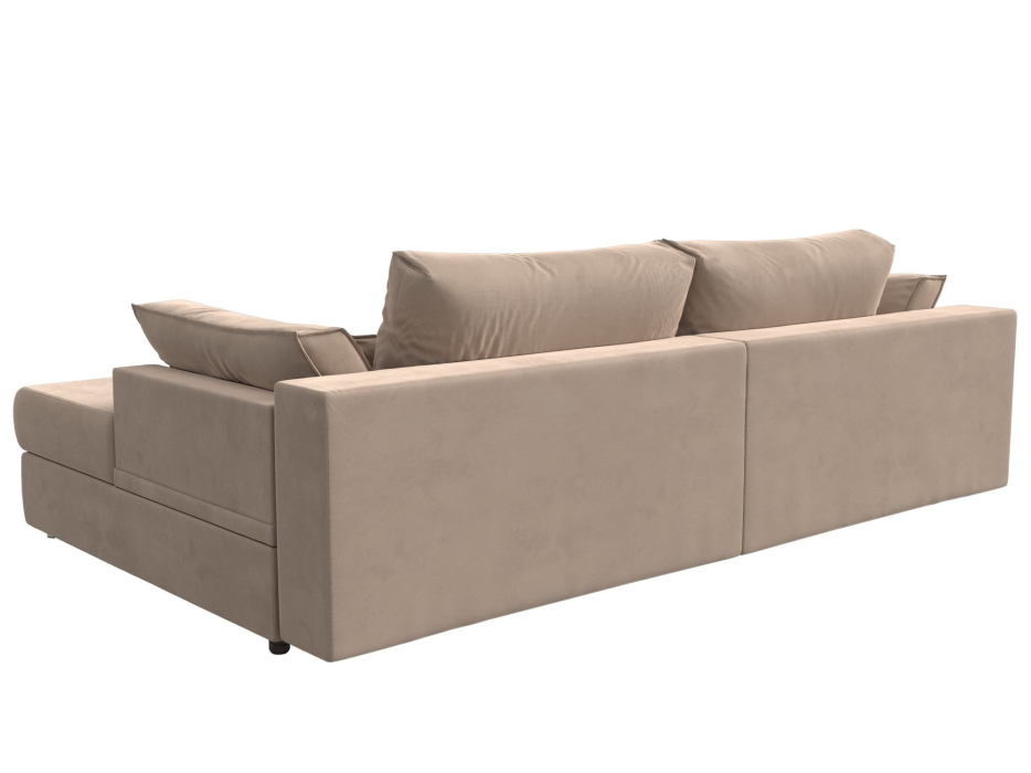 Диваны угловые в гостиную, Угловой диван Пекин угол правый, велюр