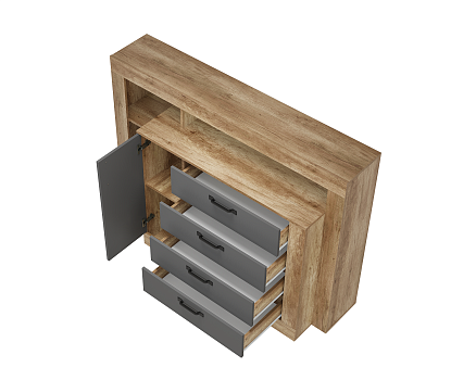 Комоды, Комод Прима КМ-17