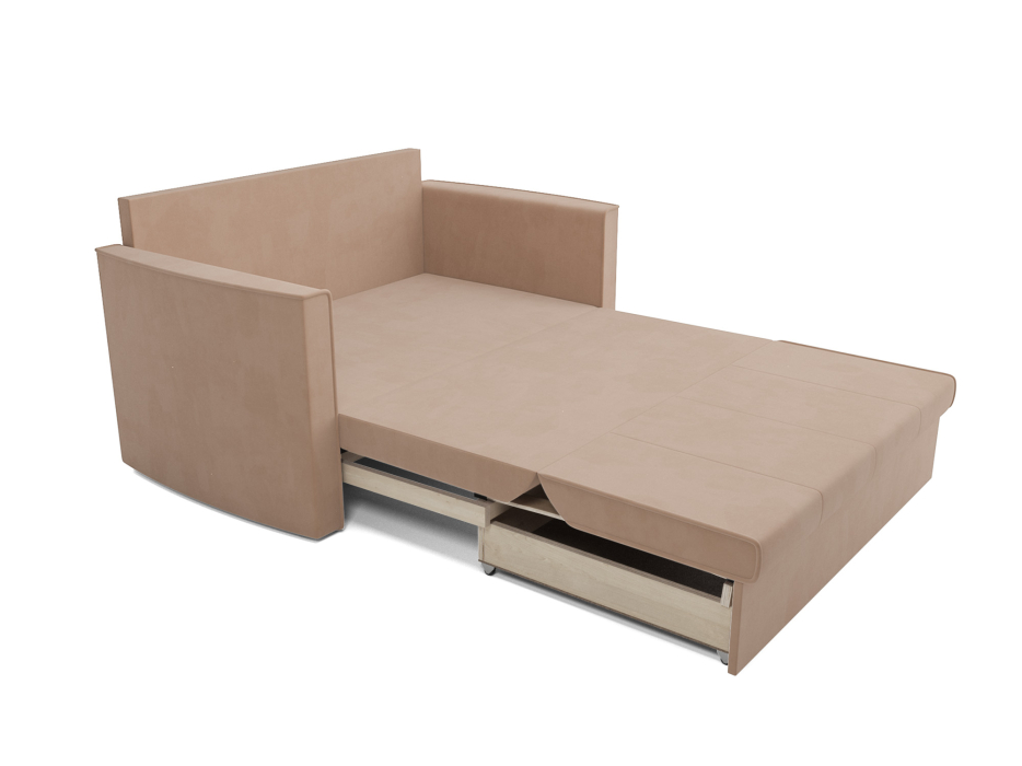 Диваны выкатные, Диван прямой выкатной Санта №2 (Велюр)