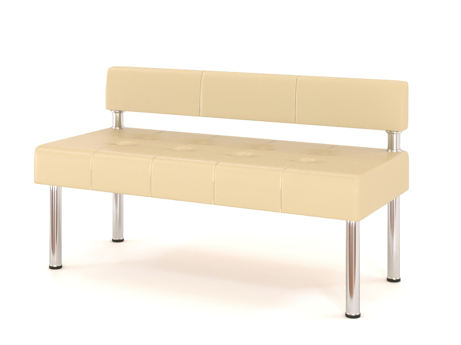 Офисные диваны, Офисный диван Бизнес со спинкой 120