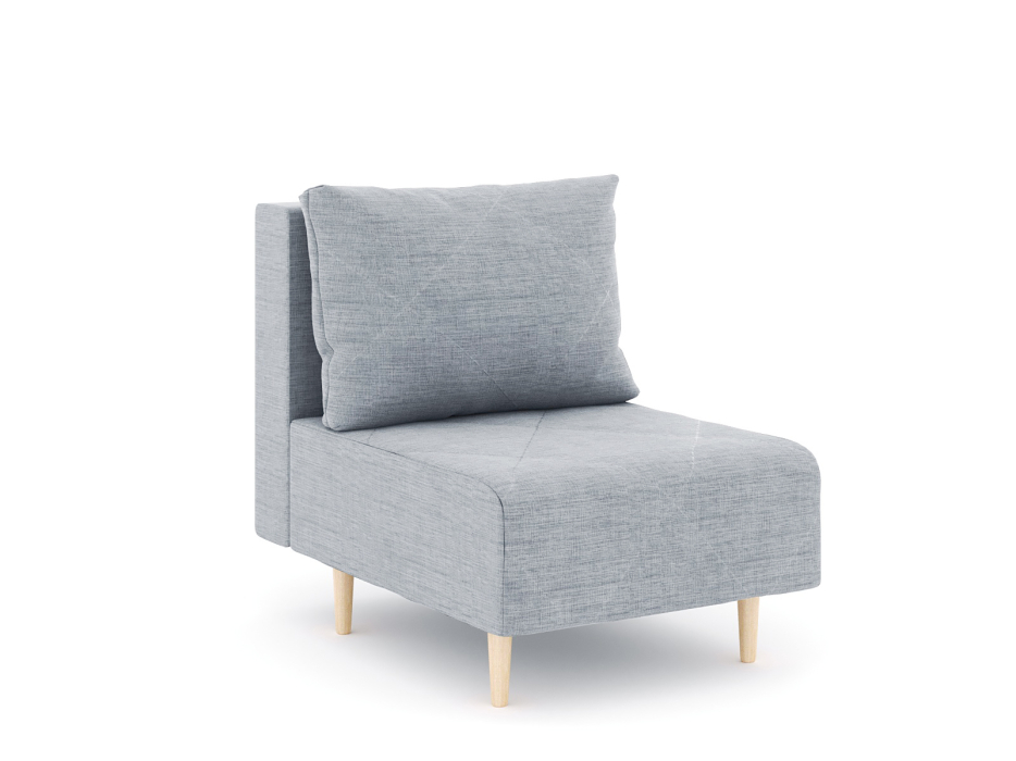 Кресло для отдыха, Кресло для отдыха Милли без подлокотников, рогожка Люкс