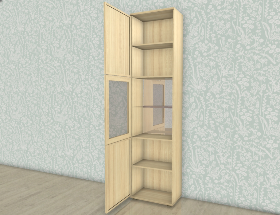 Шкафы одностворчатые, Модульная система Карина Шкаф ШК-1050