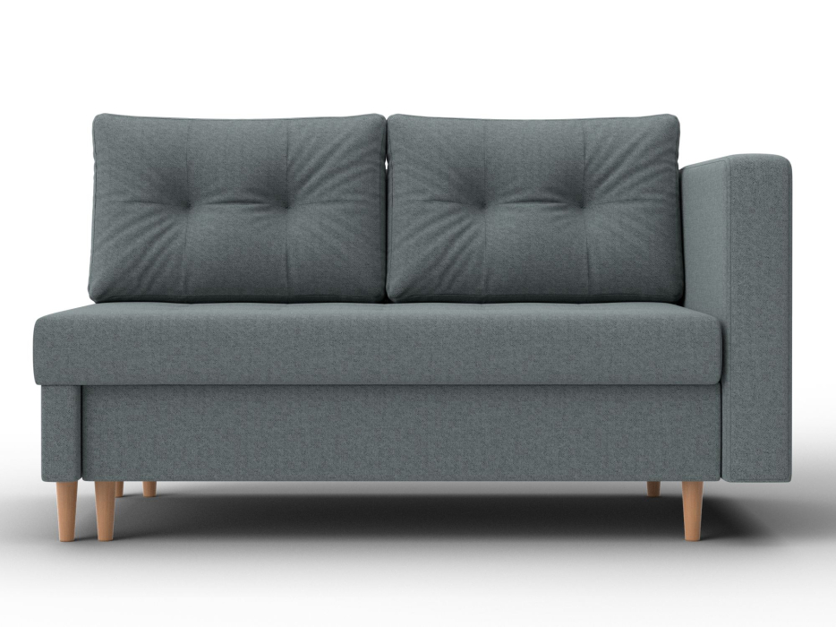 Маленькие спальные диваны, Кушетка Лига-098, рогожка Амур