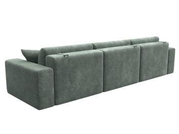 Диван прямой Лига-036 НПБ Классик Лонг, велюр BRUT