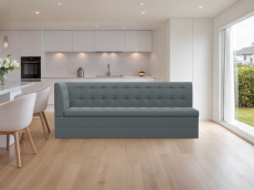 Диваны угловые кухонные, Диван кухонный Бриз с углом слева, рогожка Амур