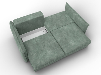 Диван прямой Лига-100 НПБ, велюр BRUT