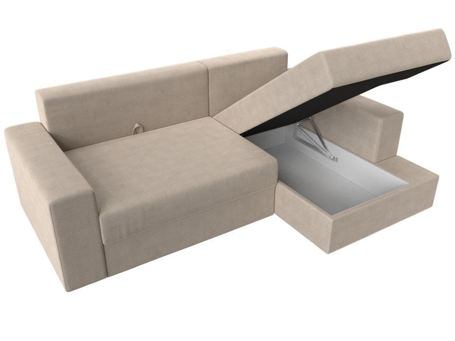 Диваны угловые в гостиную, Угловой диван Майами правый угол, рогожка