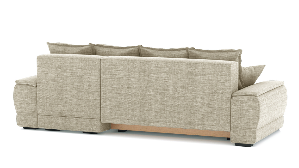 Диваны угловые в гостиную, Диван-кровать угловой Нордвикс Мини, рогожка