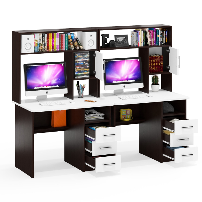 Домашние кабинеты, Стол компьютерный для двоих детей