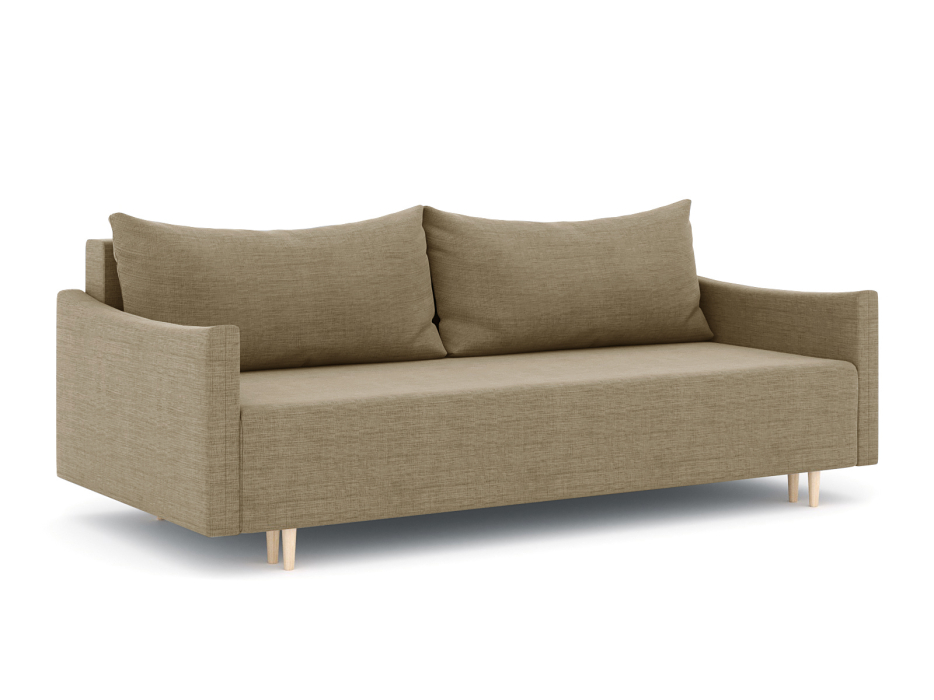 Диваны еврокнижки, Диван-кровать еврокнижка Смайл с подлокотниками, рогожка Люкс