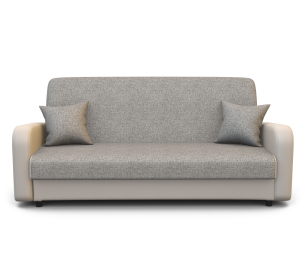 Диван-книжка Мелодия 140 экокожа и рогожка