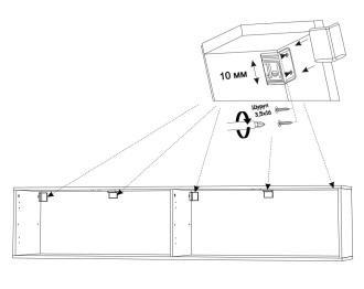 Тумба ТВ Парус-11