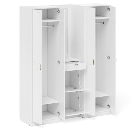 Модульная мебель в прихожую П-6 № 14 МДФ фрезеровка прованс